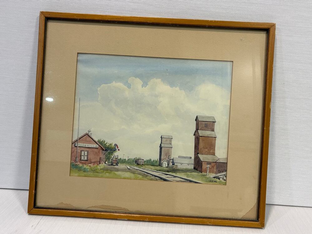 Austin Fraser Grain Elevators in Western Canada Cardville TER 46 1945